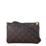 Louis Vuitton Double Zip Pochette Monogram Giant Reverse