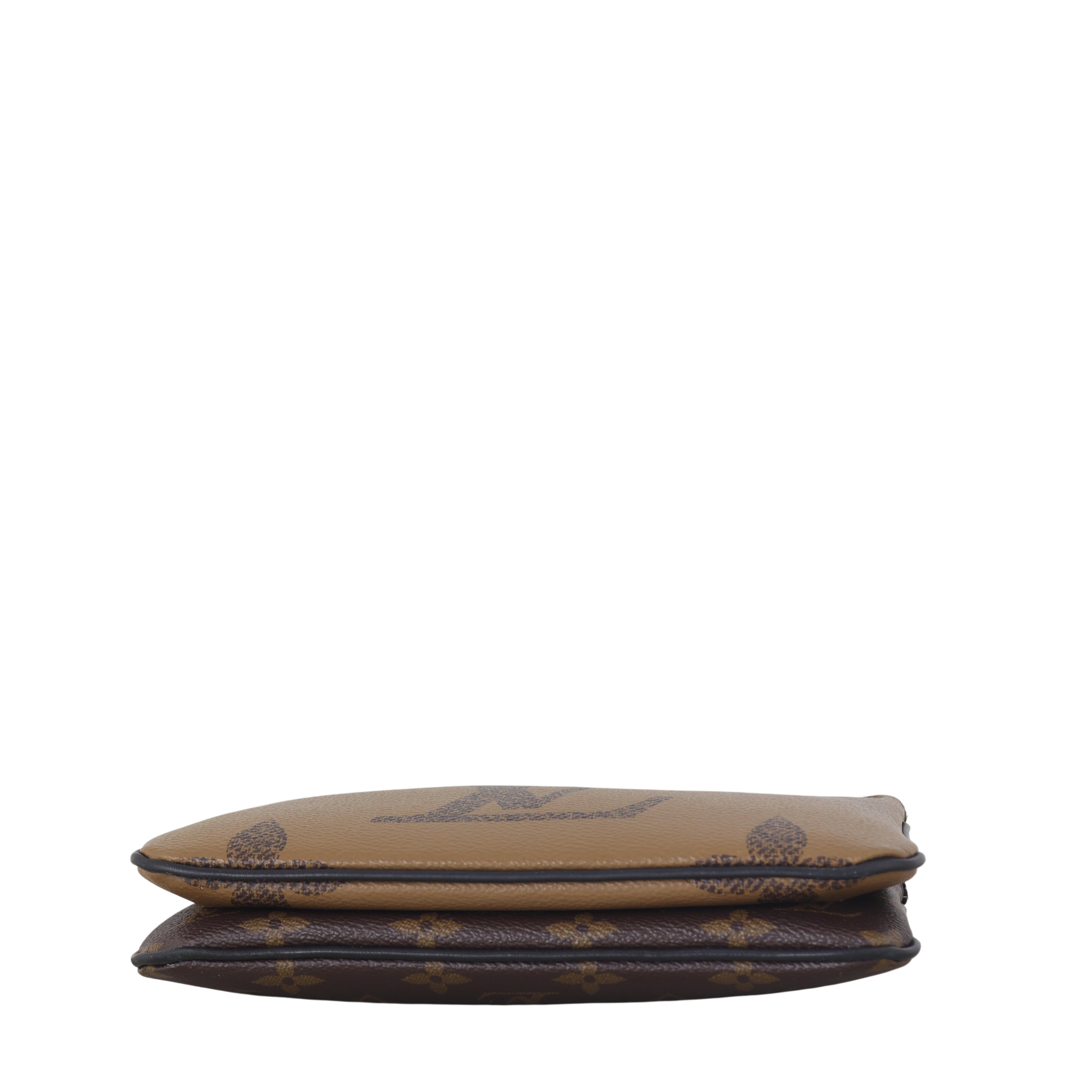 Louis Vuitton Double Zip Pochette Monogram Giant Reverse – Luxe.It.Fwd