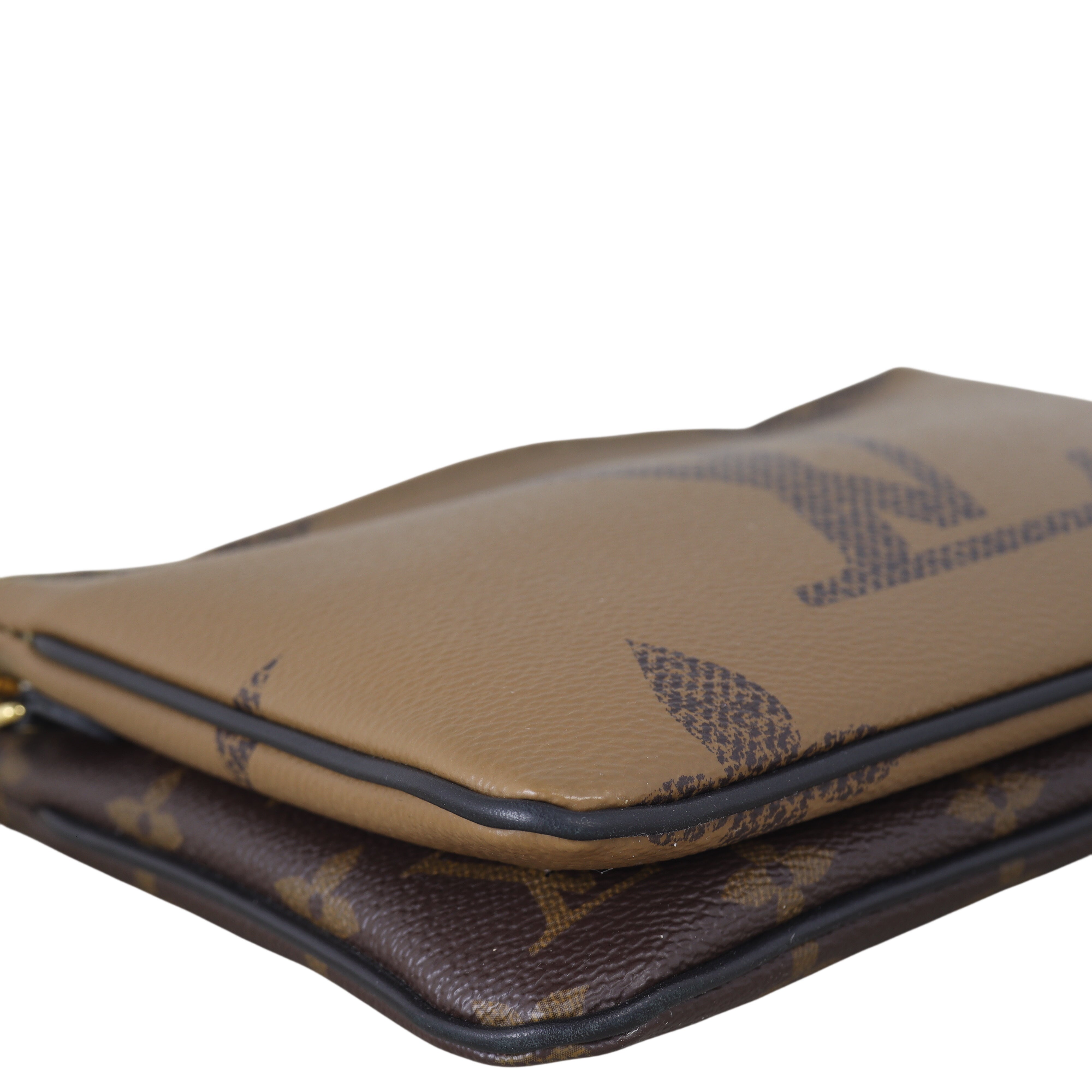 Louis Vuitton Double Zip Pochette Monogram Giant Reverse – Luxe.It.Fwd