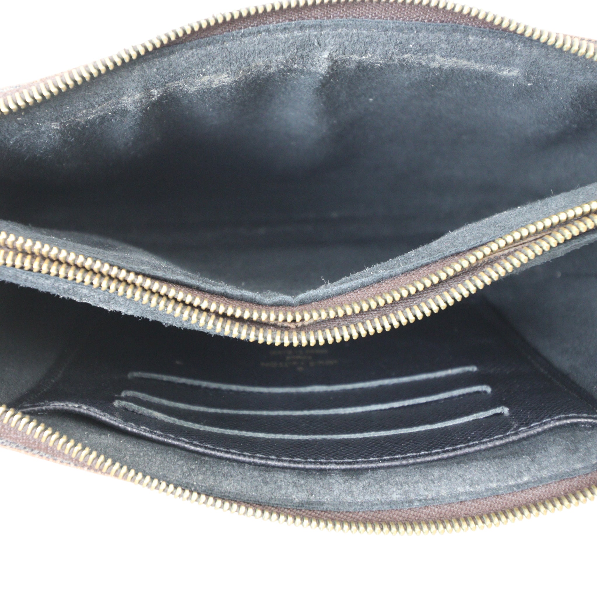 Louis Vuitton Double Zip Pochette Monogram Giant Reverse