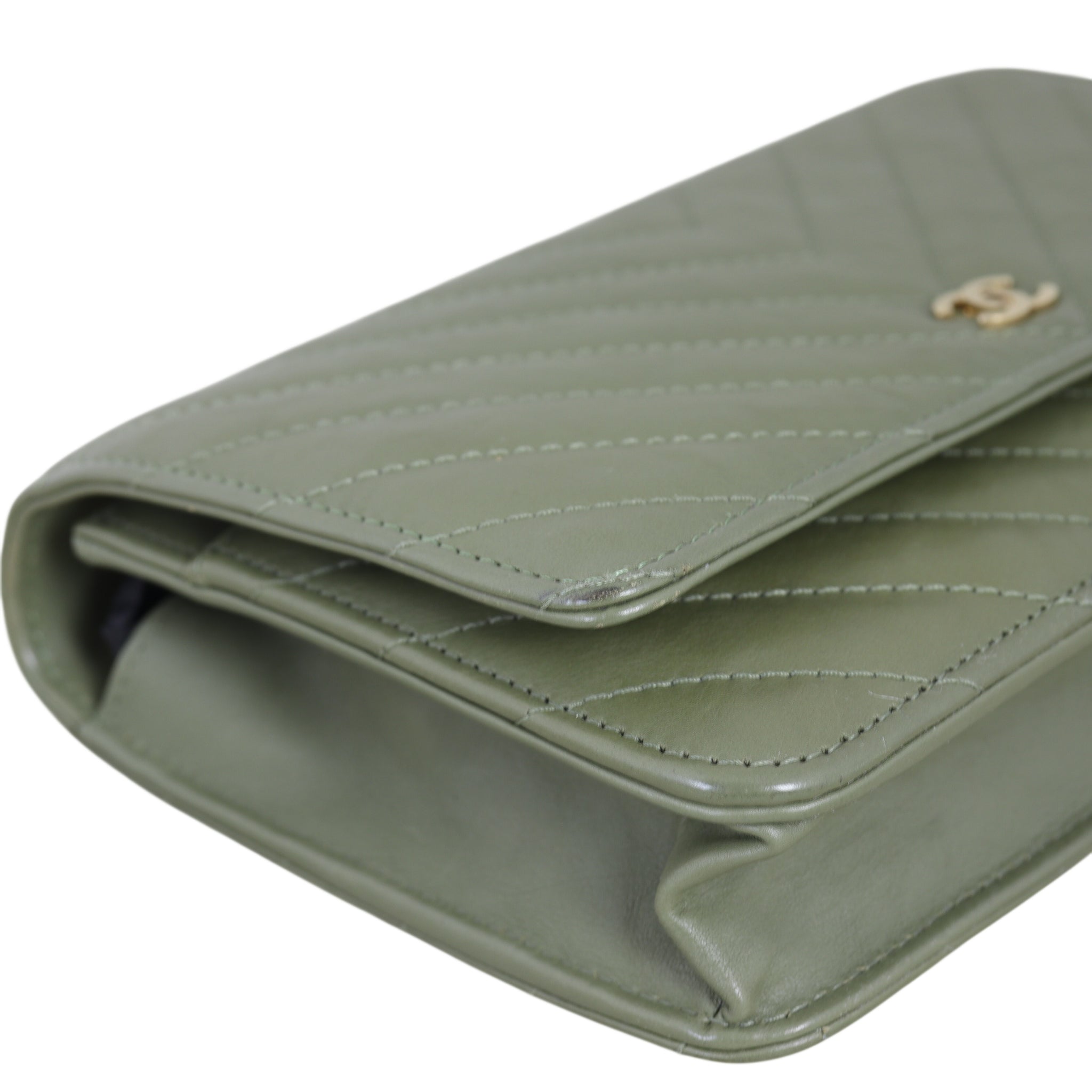 Chanel Classic Wallet on Chain Chevron