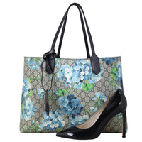 Gucci GG Supreme Blooms Reversible Tote