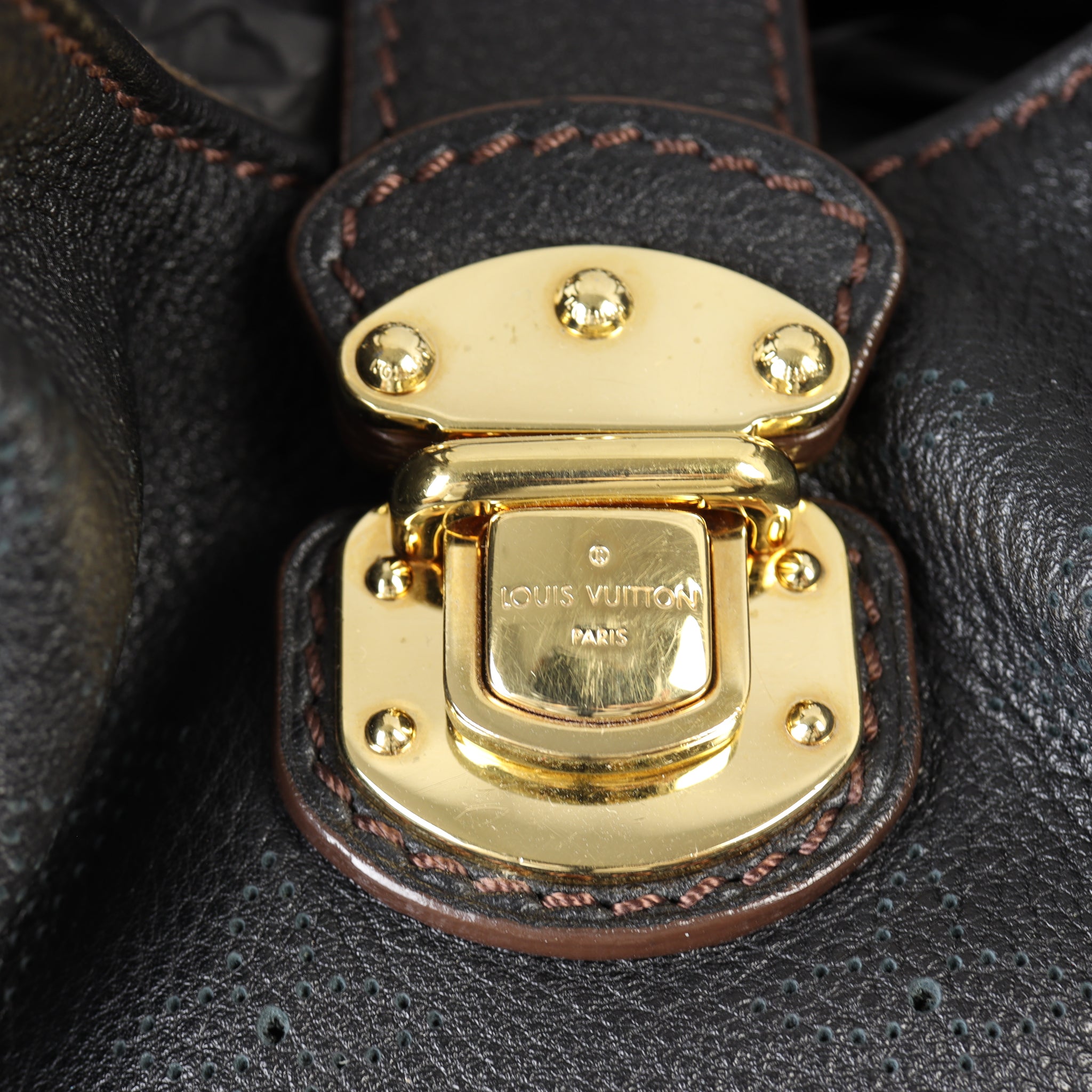 Louis Vuitton Mahina L Perforated Monogram