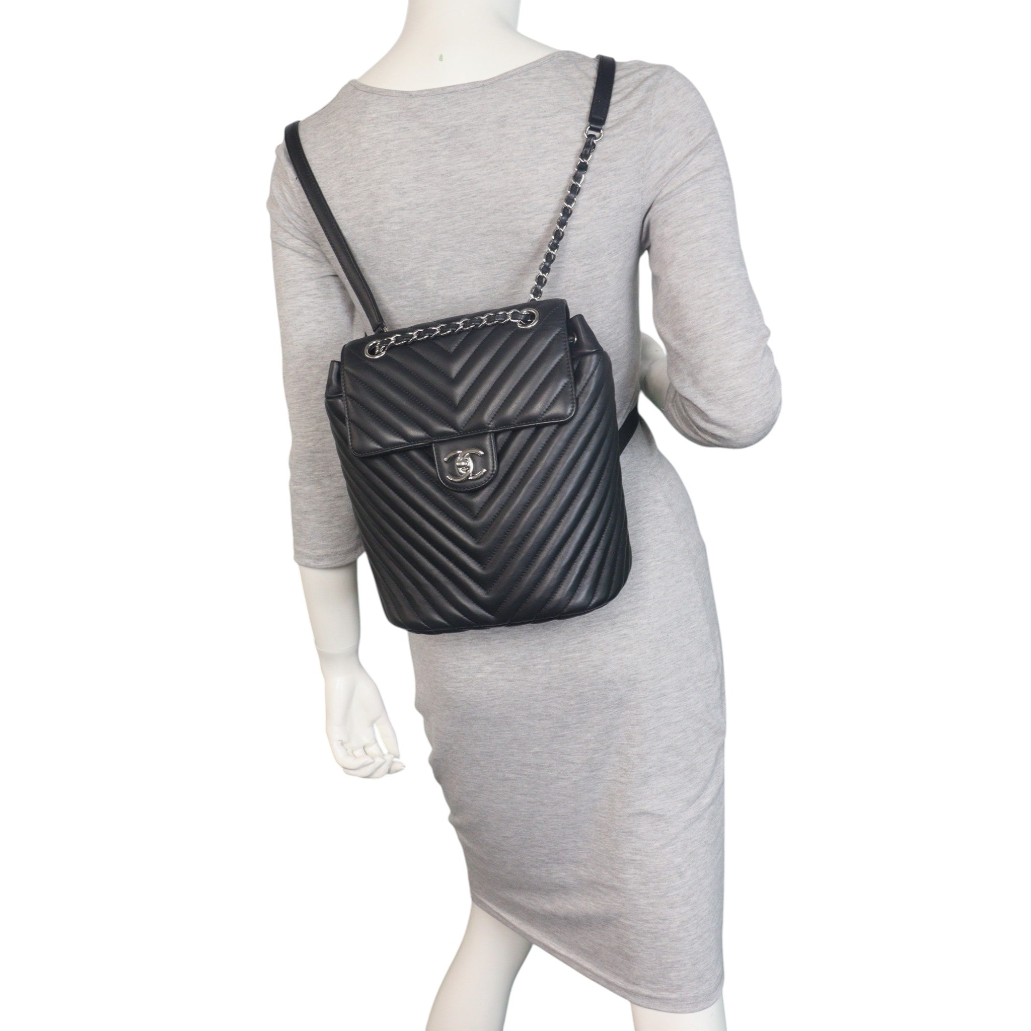Chanel Urban Spirit Backpack Small Chevron