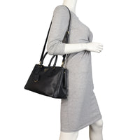 Prada Saffiano Lux Galleria Double Zip Tote Medium