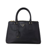 Prada Saffiano Lux Galleria Double Zip Tote Medium