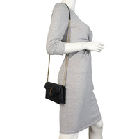 Saint Laurent Cassandre Envelope Chain Wallet