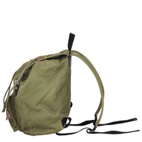 Saint Laurent Noe Canvas Multi Patch Backpack