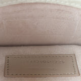 Saint Laurent Sunset Medium Croc-Embossed