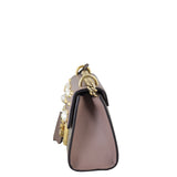 Gucci GG Supreme Padlock Small Shoulder Bag Pearl Studs