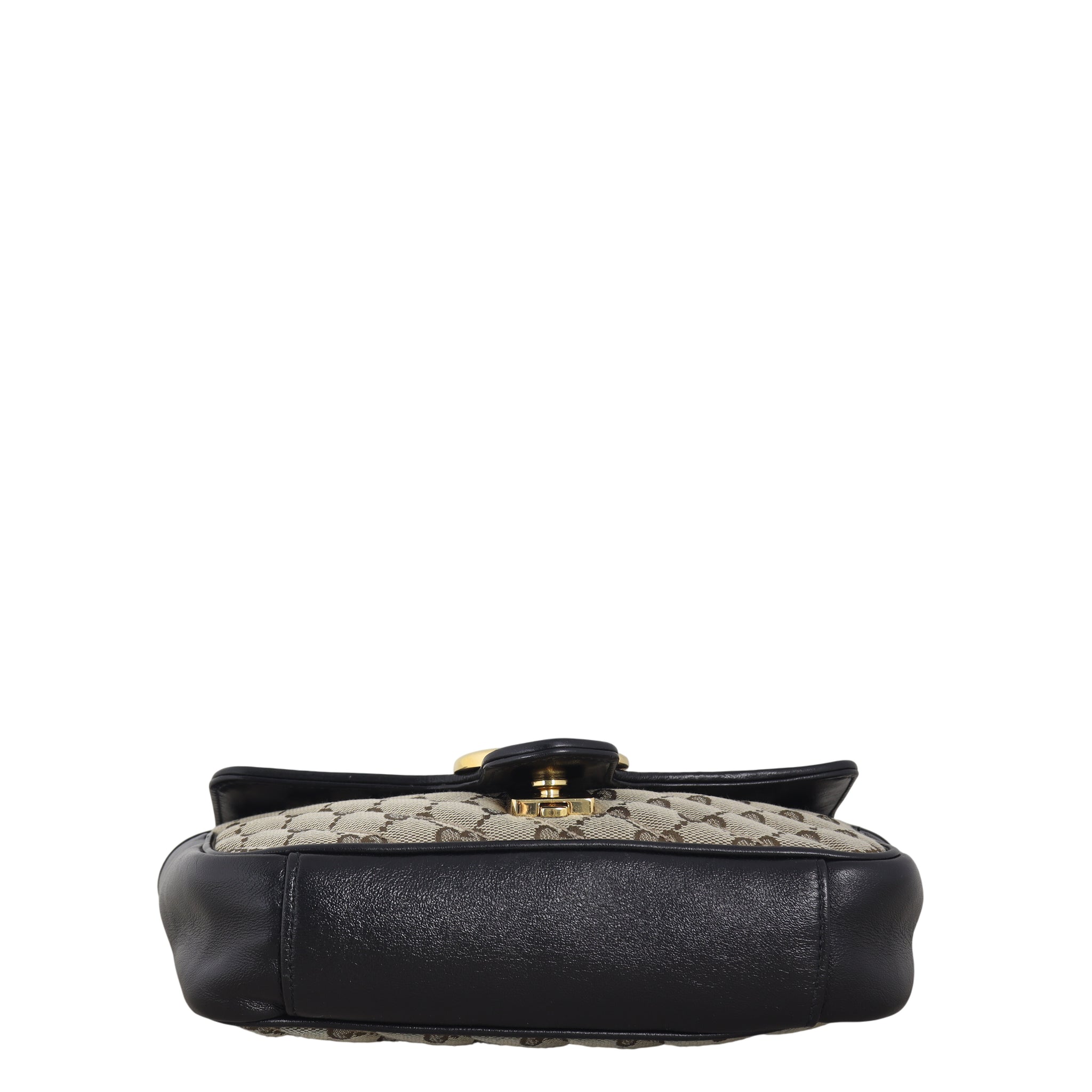 Gucci GG Canvas Marmont Diagonal Small Shoulder Bag