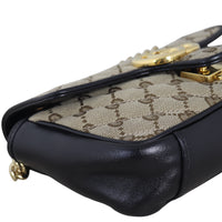 Gucci GG Canvas Marmont Diagonal Small Shoulder Bag
