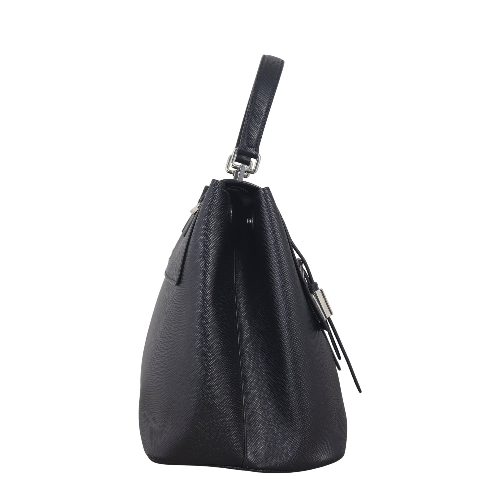 Prada Saffiano Cuir Top Handle Tote