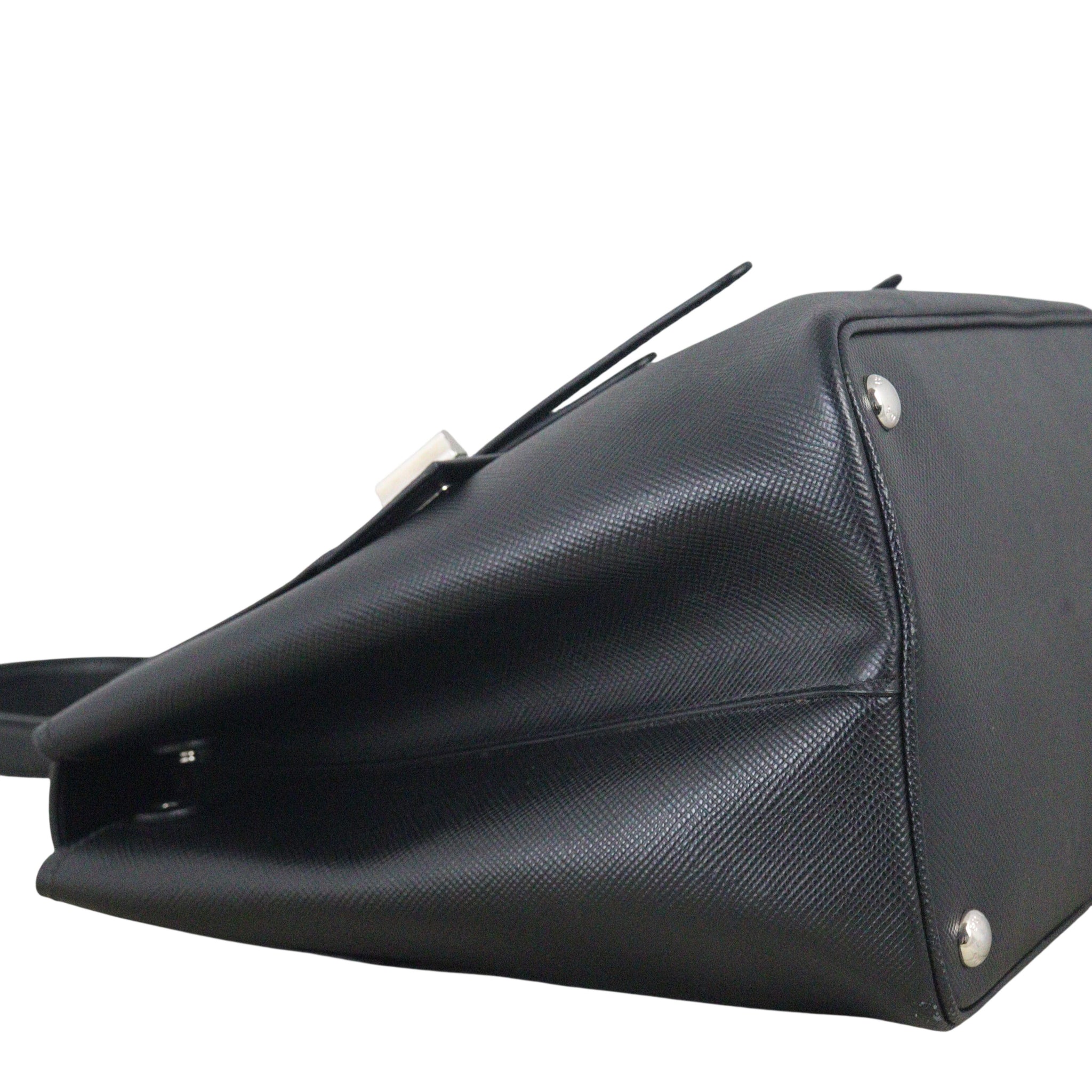 Prada Saffiano Cuir Top Handle Tote