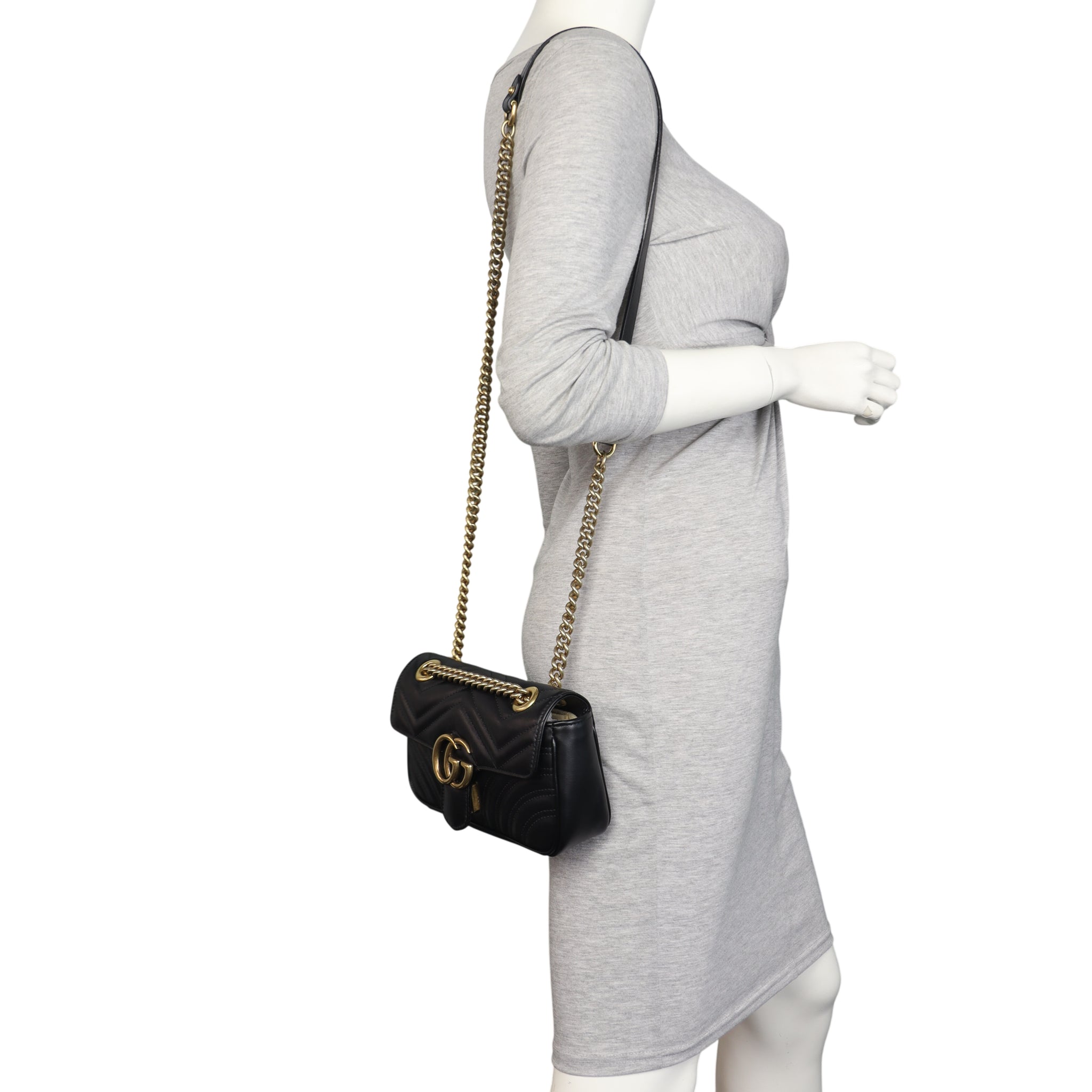 Gucci GG Marmont Matelasse Small Shoulder Bag