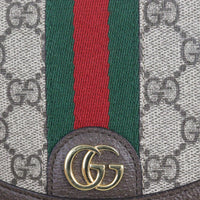 Gucci Ophidia GG Supreme Half Moon Shoulder Bag