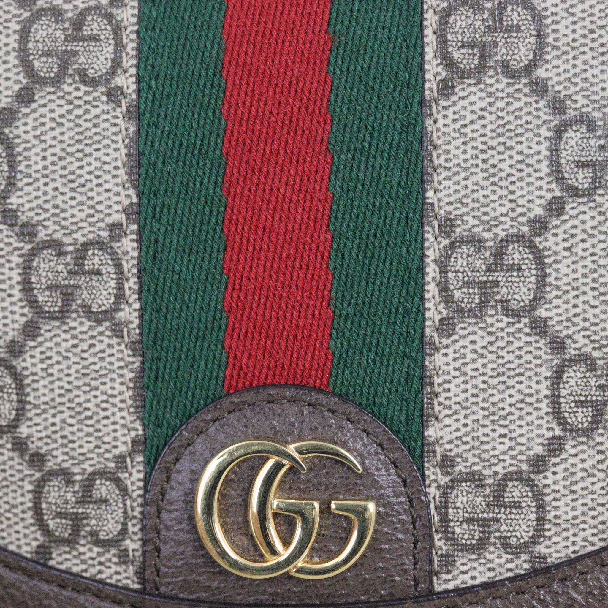 Gucci Ophidia GG Supreme Half Moon Shoulder Bag