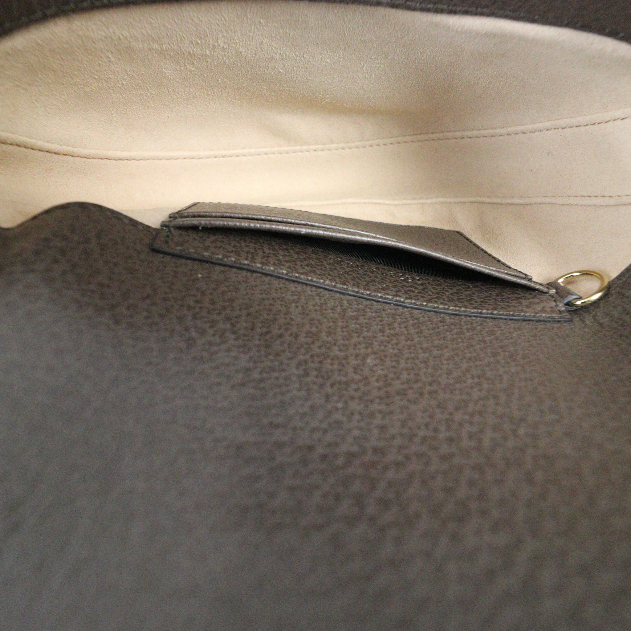 Gucci Ophidia GG Supreme Half Moon Shoulder Bag