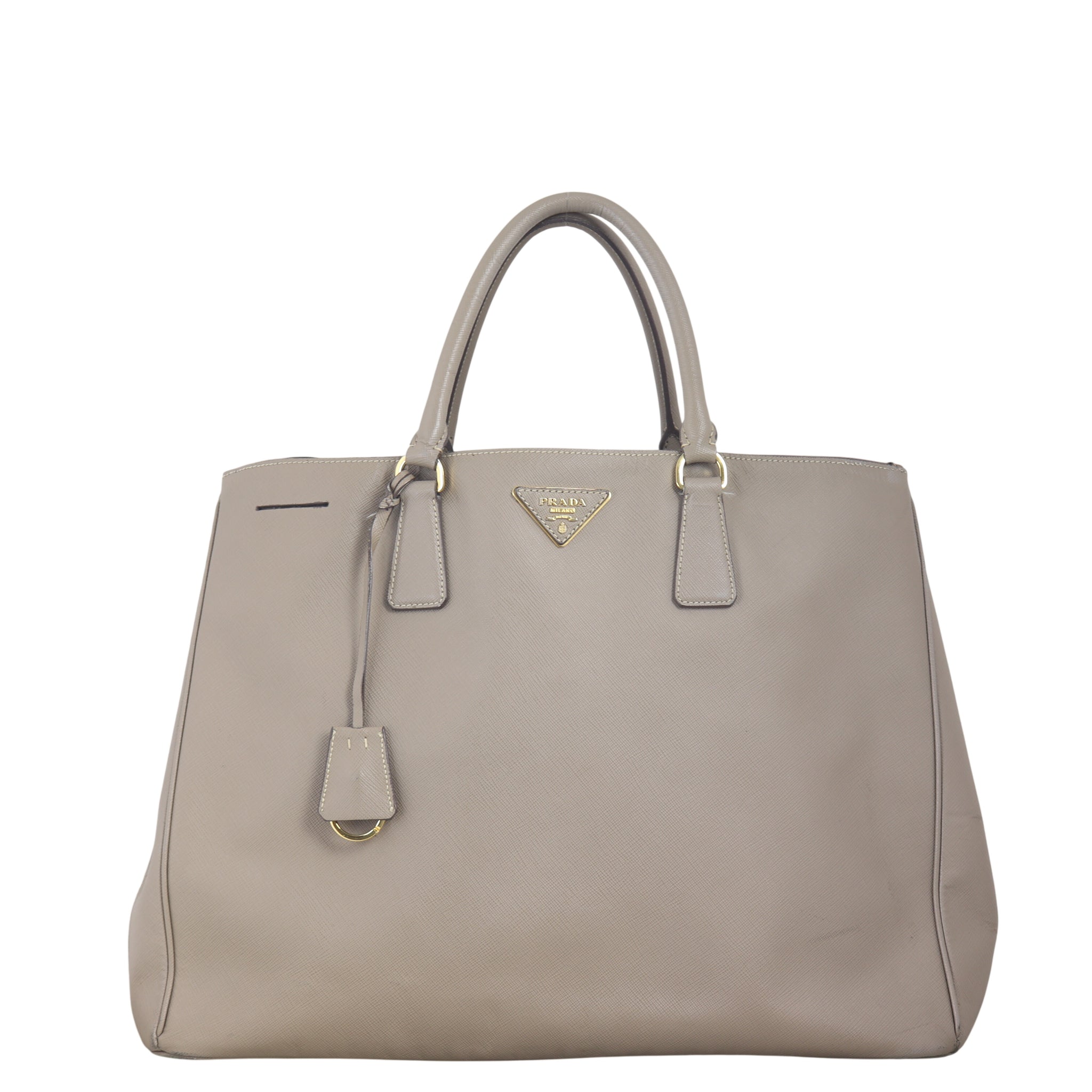 Prada Saffiano Lux Galleria Double Zip Tote Extra Large