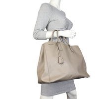 Prada Saffiano Lux Galleria Double Zip Tote Extra Large