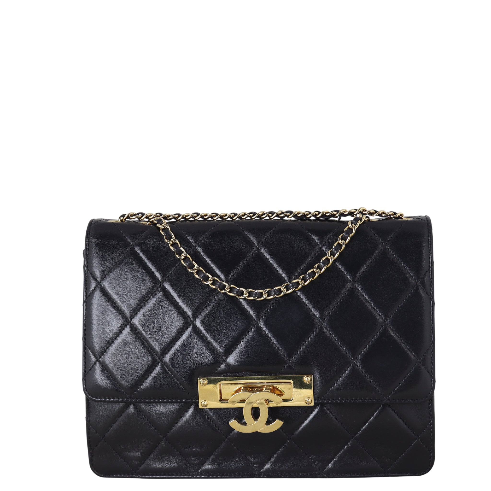 Chanel CC Golden Class Flap Bag Medium