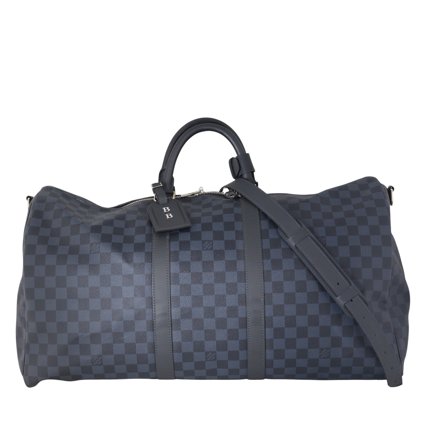 Louis Vuitton Keepall 55 Bandouliere Damier Cobalt