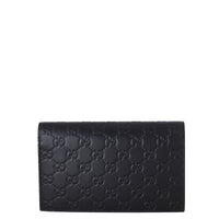 Gucci Guccissima Interlocking G Wallet on Chain