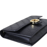 Gucci Guccissima Interlocking G Wallet on Chain