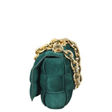 Bottega Veneta Chain Padded Cassette Bag Suede