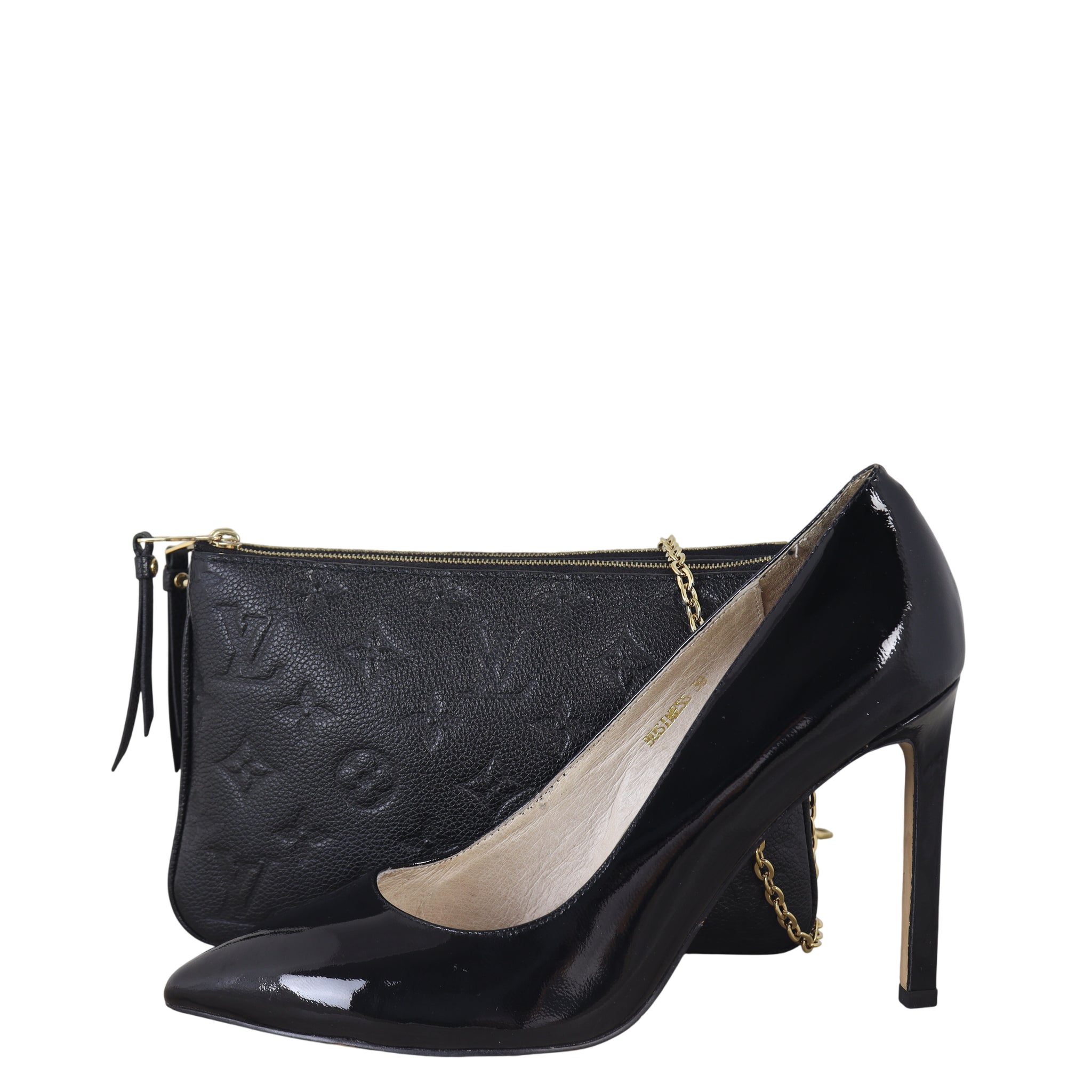 Louis Vuitton Double Zip Pochette Monogram Empreinte