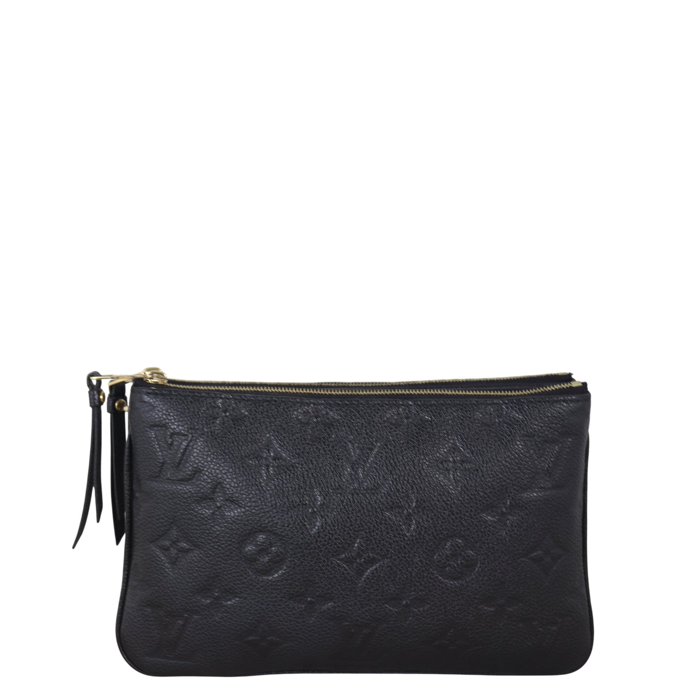 Louis Vuitton Double Zip Pochette Monogram Empreinte