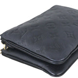 Louis Vuitton Double Zip Pochette Monogram Empreinte