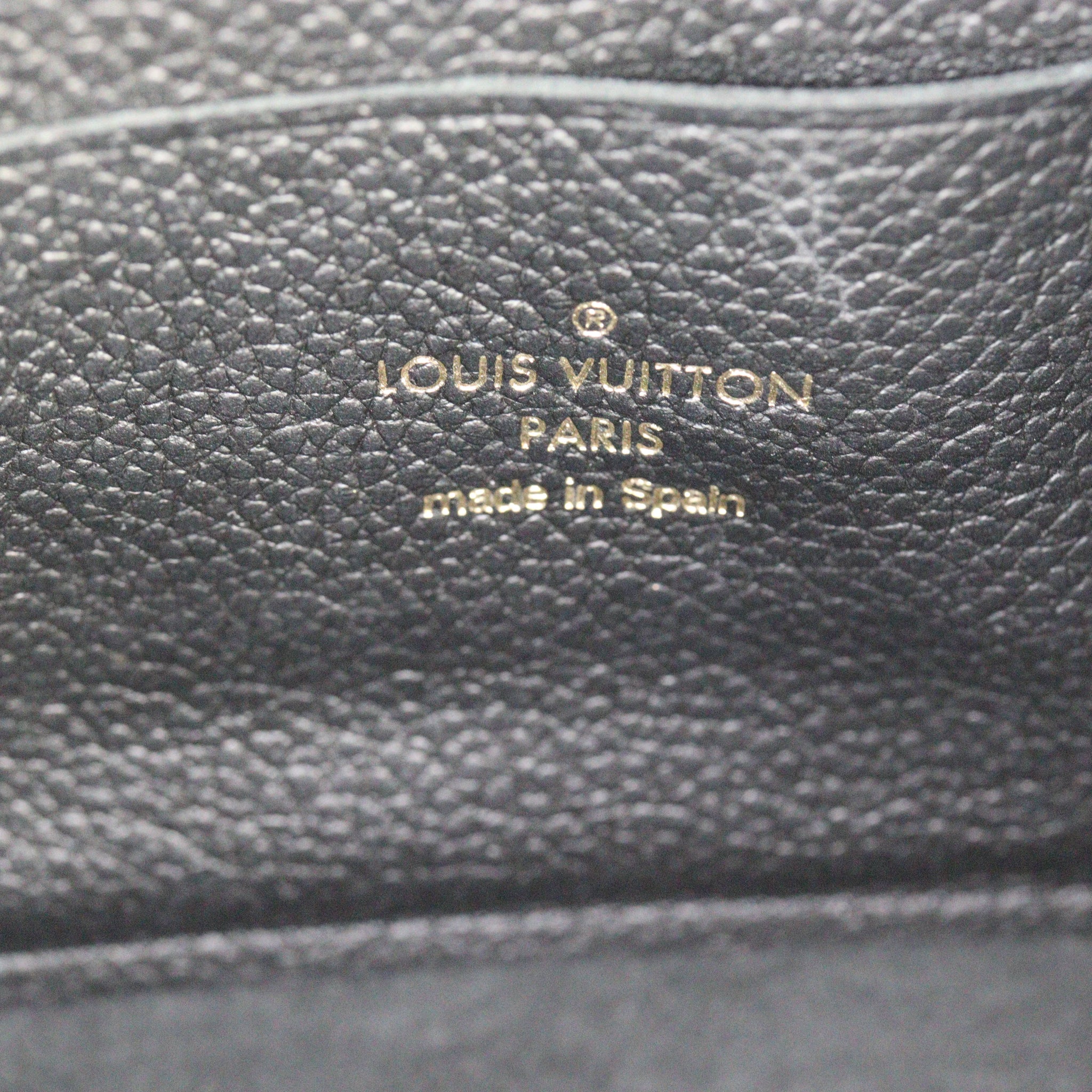 Louis Vuitton Double Zip Pochette Monogram Empreinte