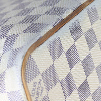 Louis Vuitton Saleya GM Damier Azur Corner Close Up
