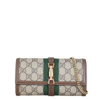 Gucci Jackie 1961 GG Supreme Wallet on Chain