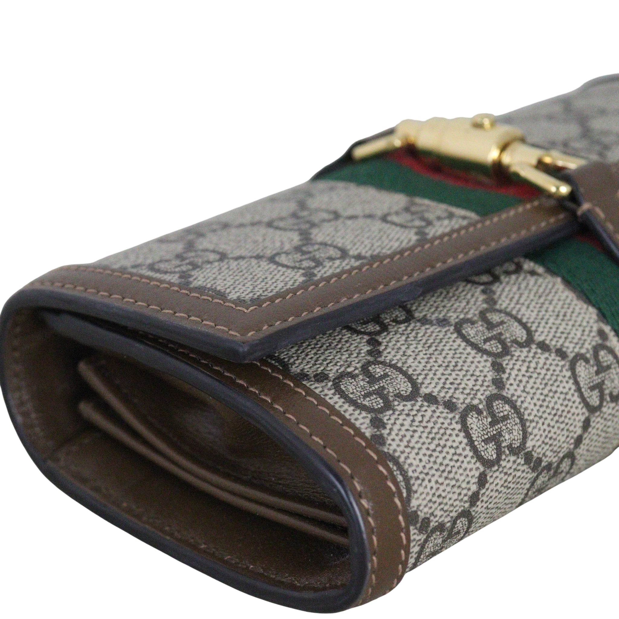 Gucci Jackie 1961 GG Supreme Wallet on Chain