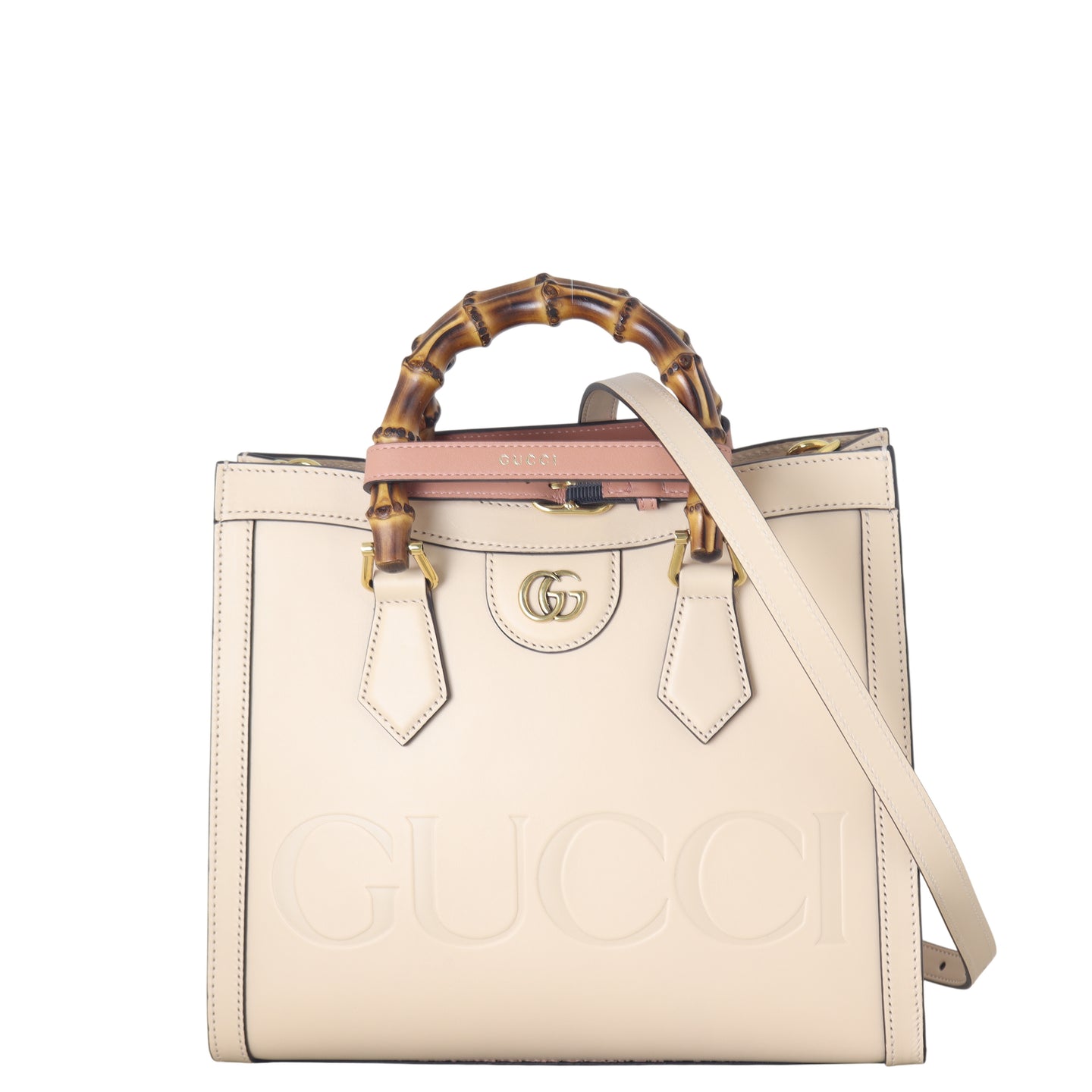 Gucci Diana Bamboo Top Handle Tote Medium