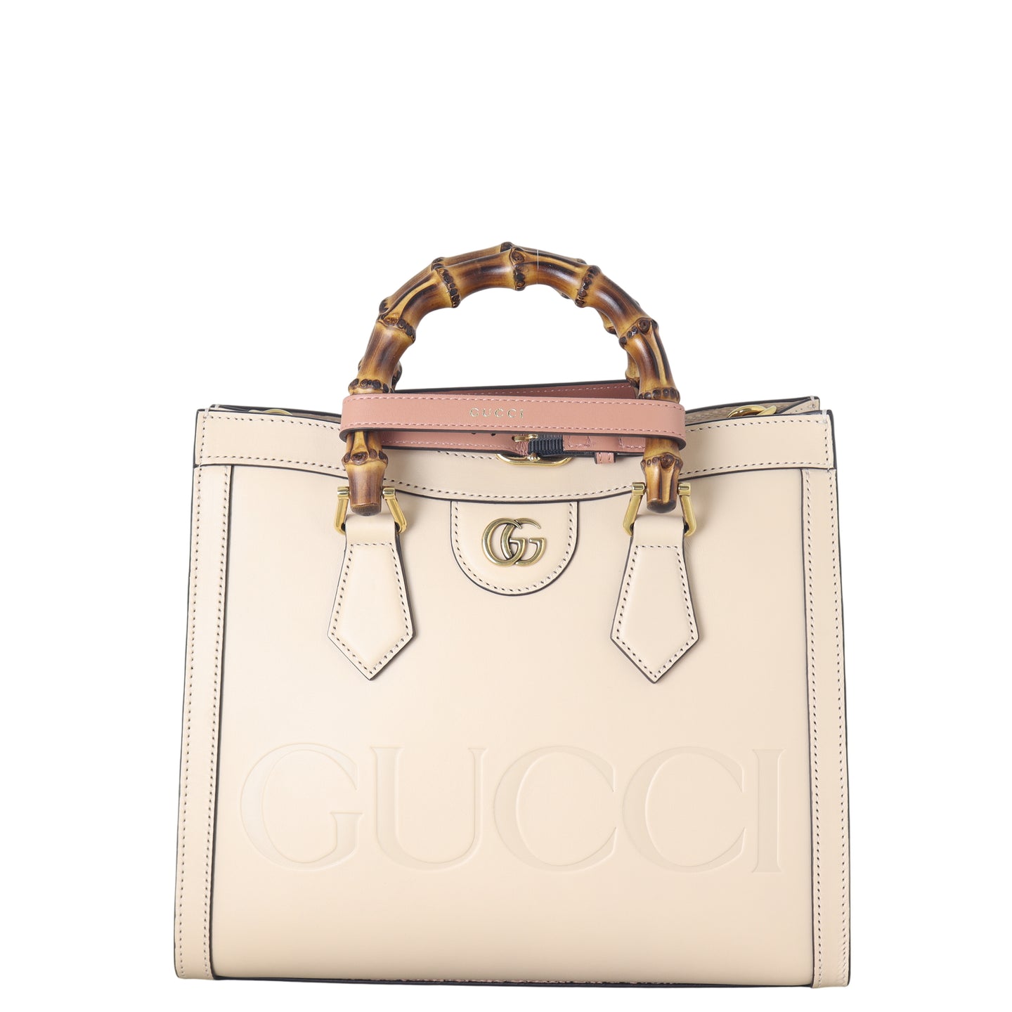 Gucci Diana Bamboo Top Handle Tote Medium
