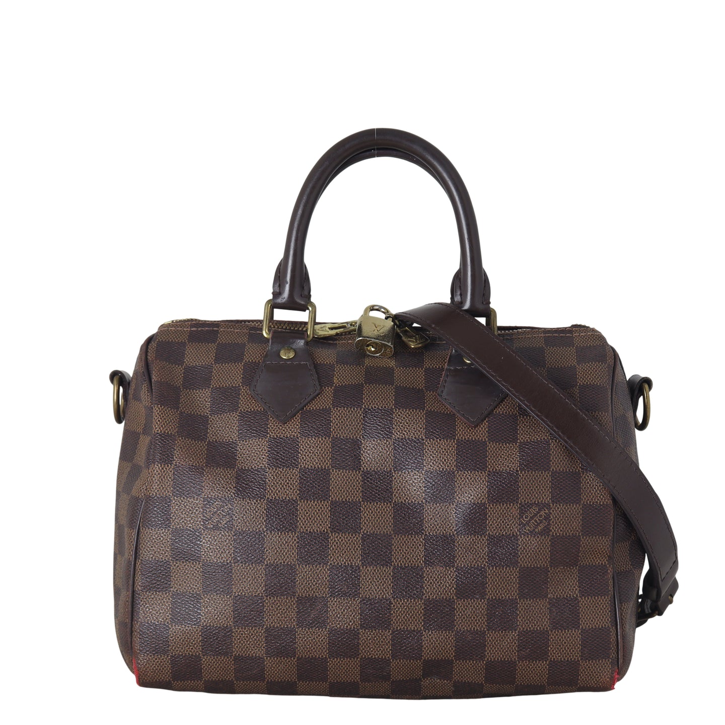 Louis Vuitton Speedy 25 Bandouliere Damier Ebene