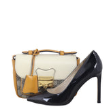 Gucci GG Supreme Padlock Top Handle Shoulder Bag