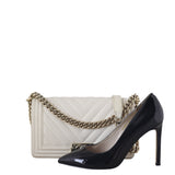 Chanel Boy Old Medium Chevron