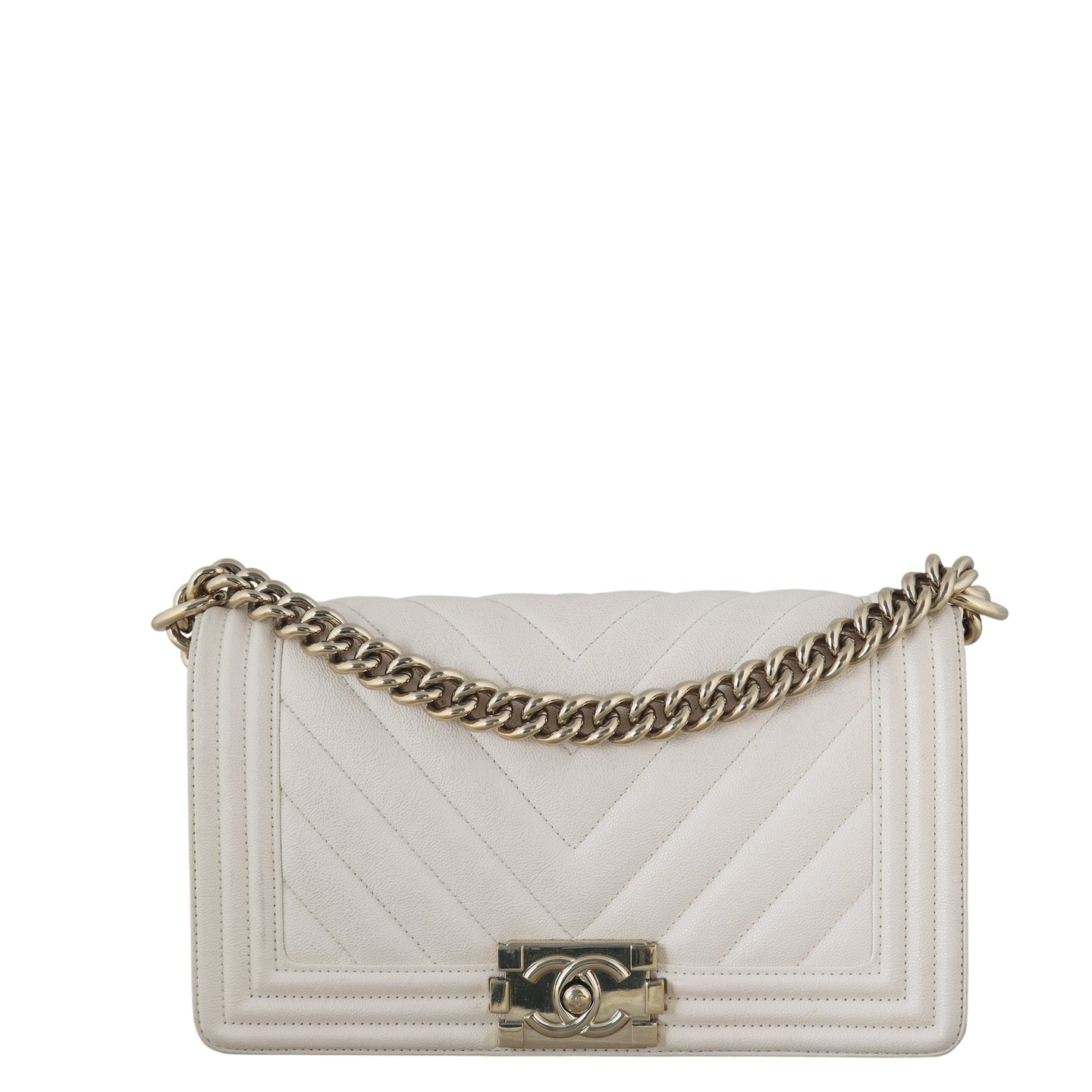 Chanel Boy Old Medium Chevron