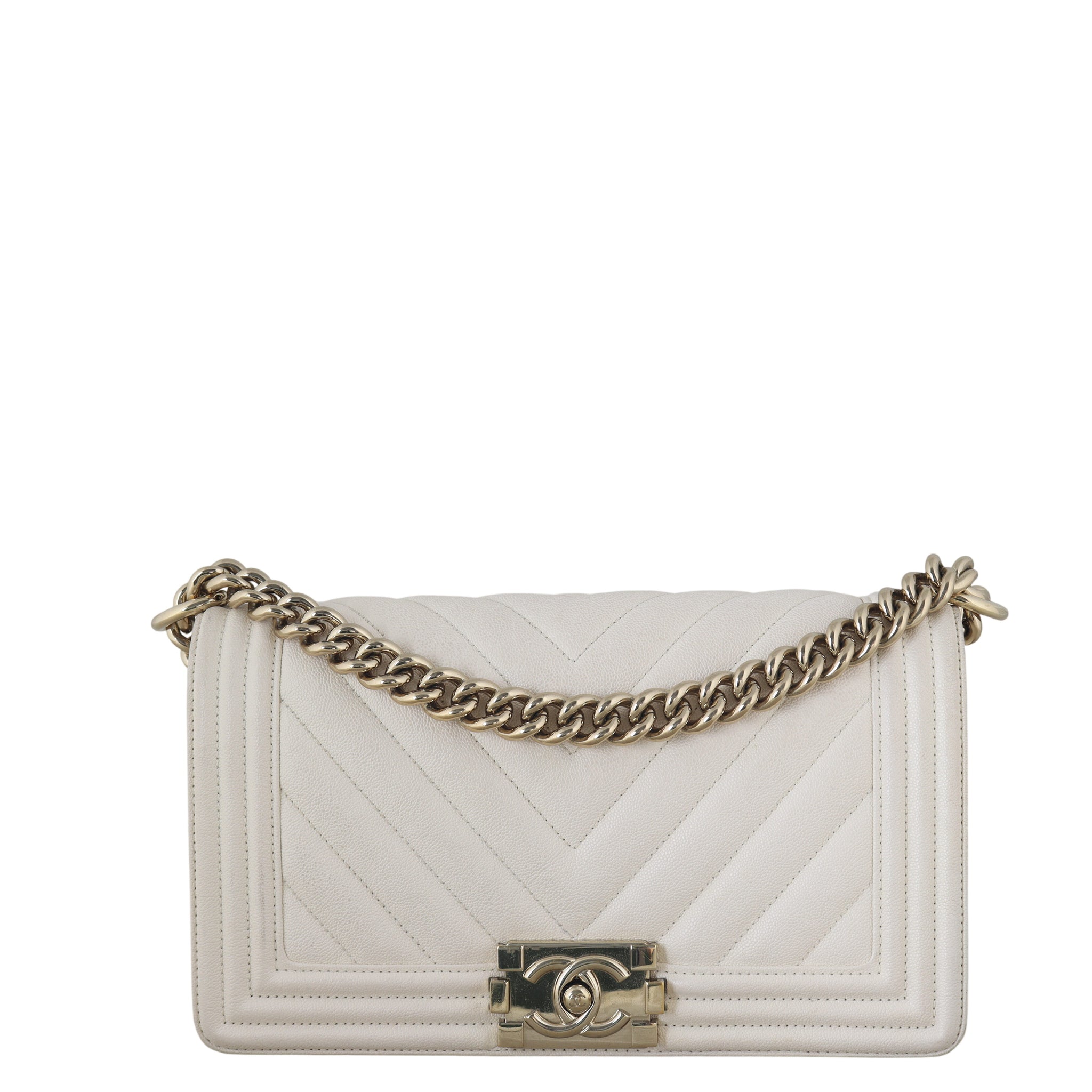 Chanel Boy Old Medium Chevron