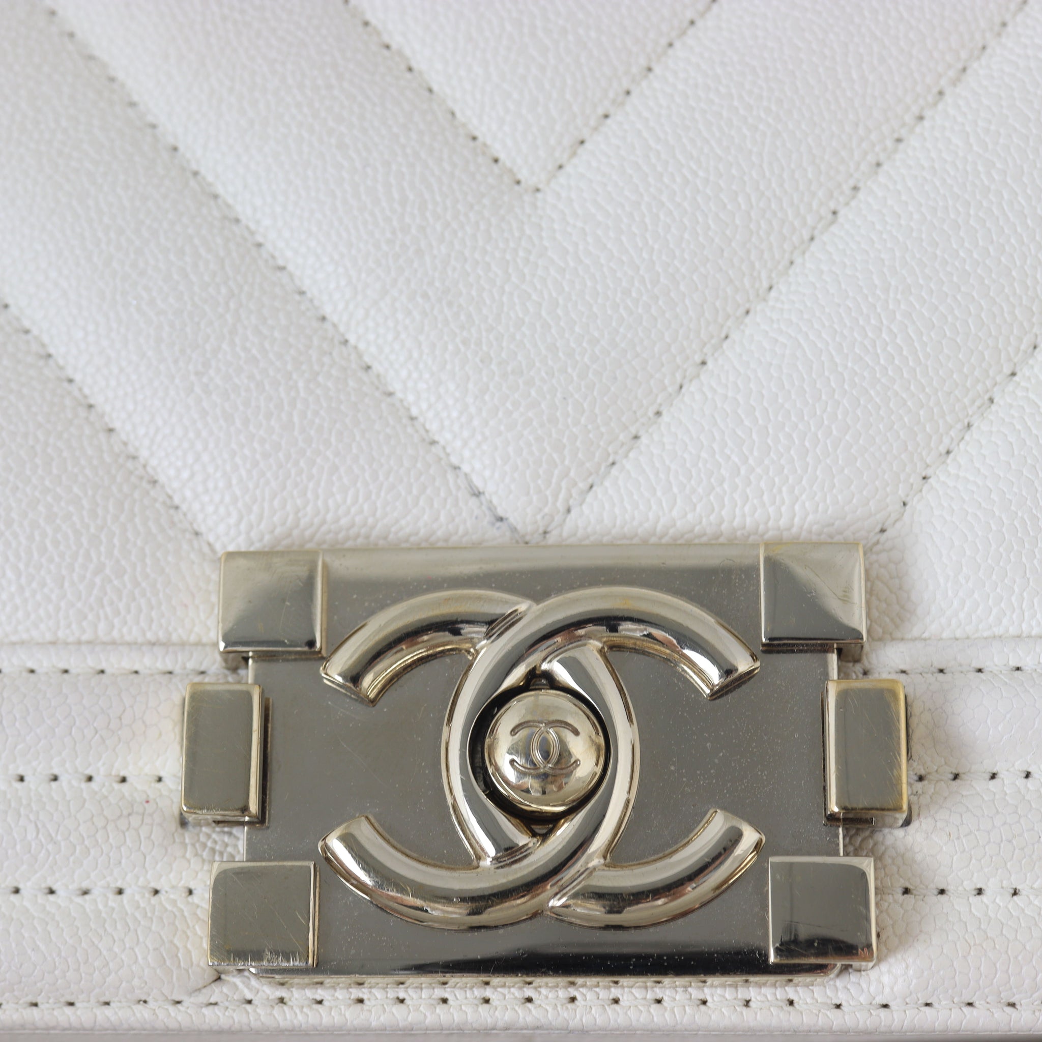 Chanel Boy Old Medium Chevron