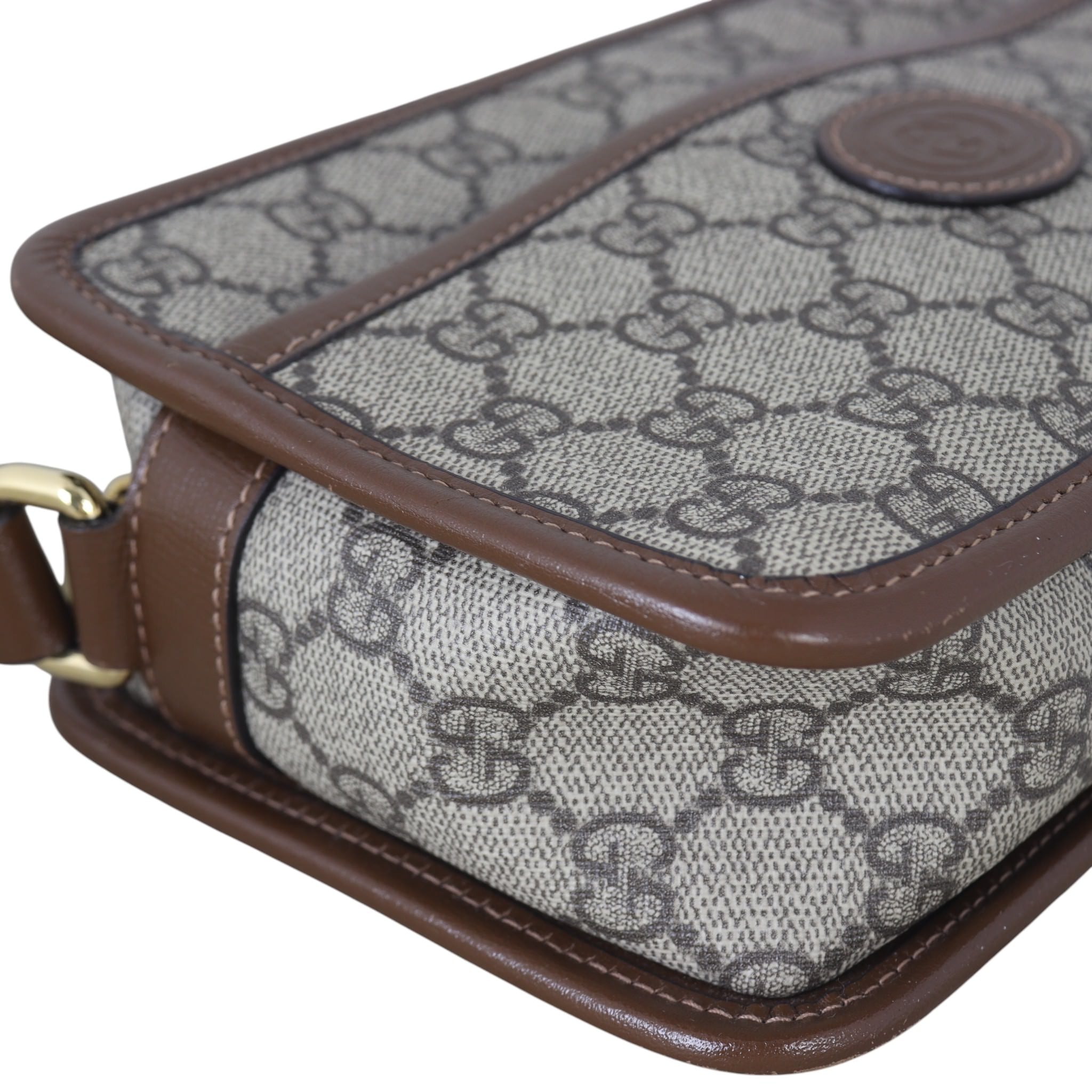 Gucci GG Supreme Interlocking G Mini Bag