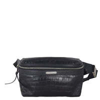 Saint Laurent City Belt Bag Croc-embossed
