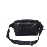 Saint Laurent City Belt Bag Croc-embossed