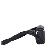 Saint Laurent City Belt Bag Croc-embossed