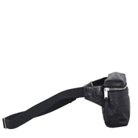 Saint Laurent City Belt Bag Croc-embossed