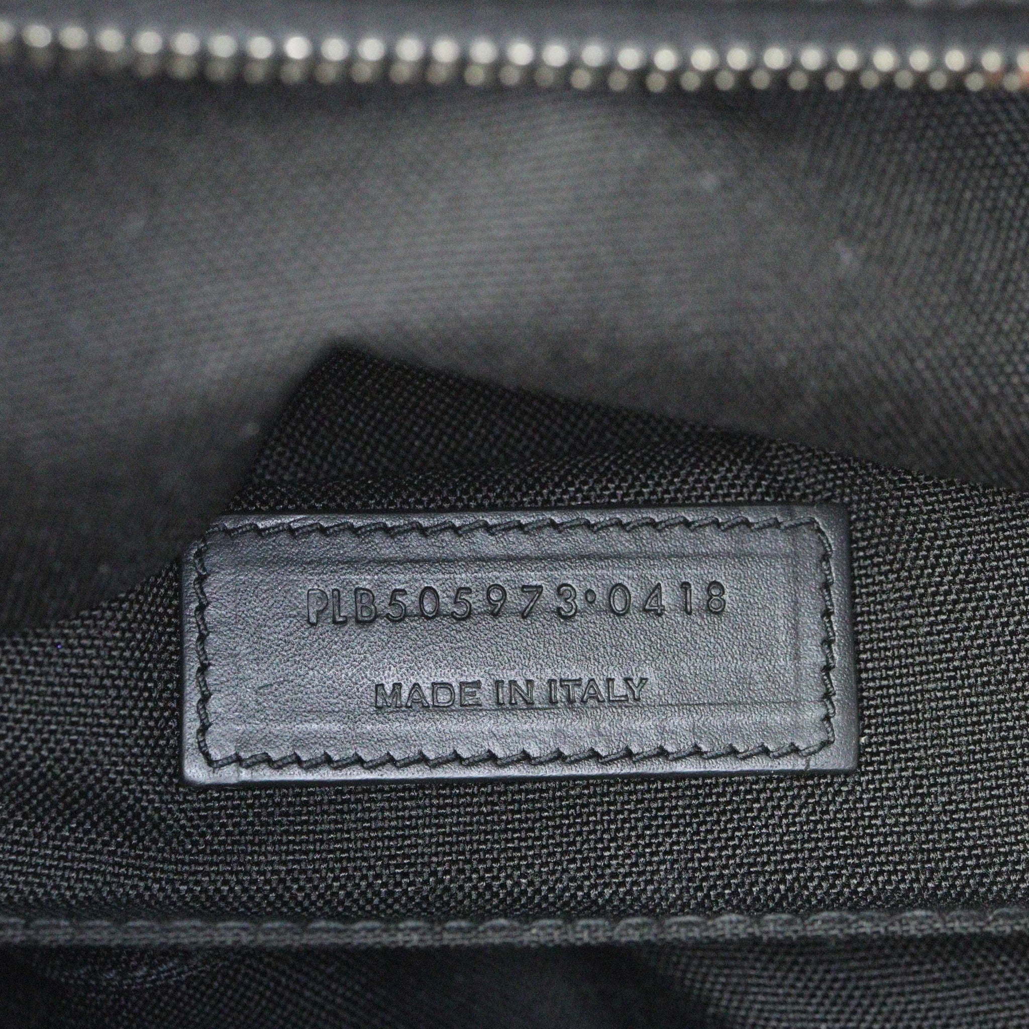 Saint Laurent City Belt Bag Croc-embossed